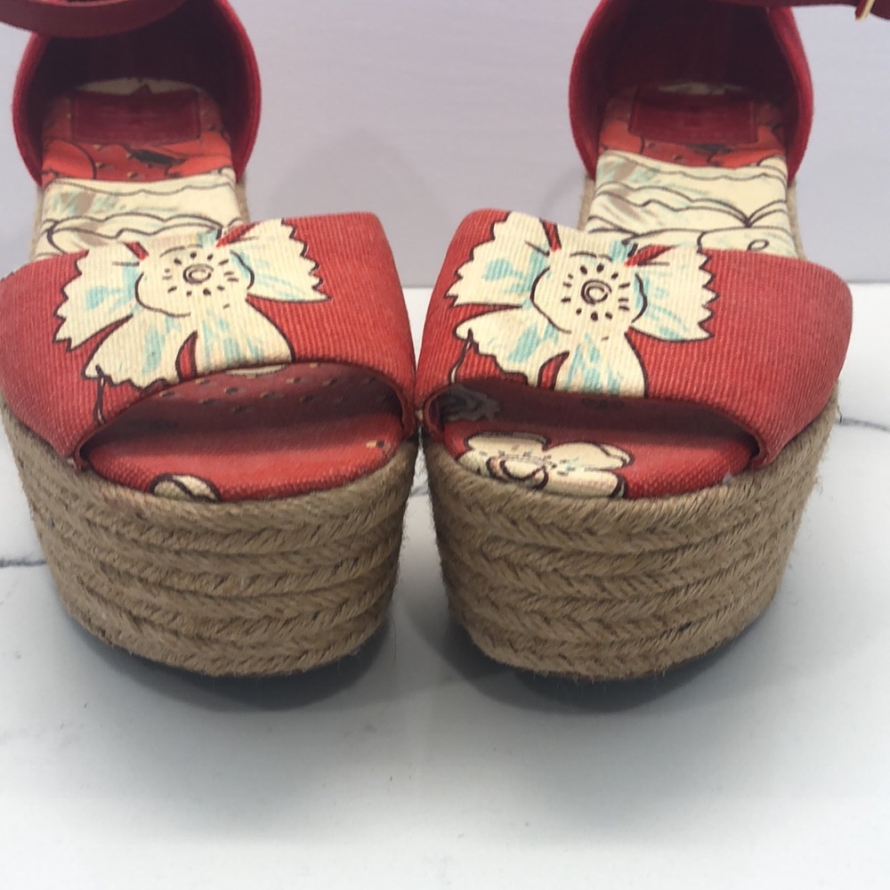 Tory Burch Open Toe Espadrilles - Picture 8 of 15